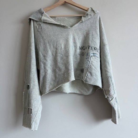 Free People Kota Distressed Hoodie - Picture 6 of 11